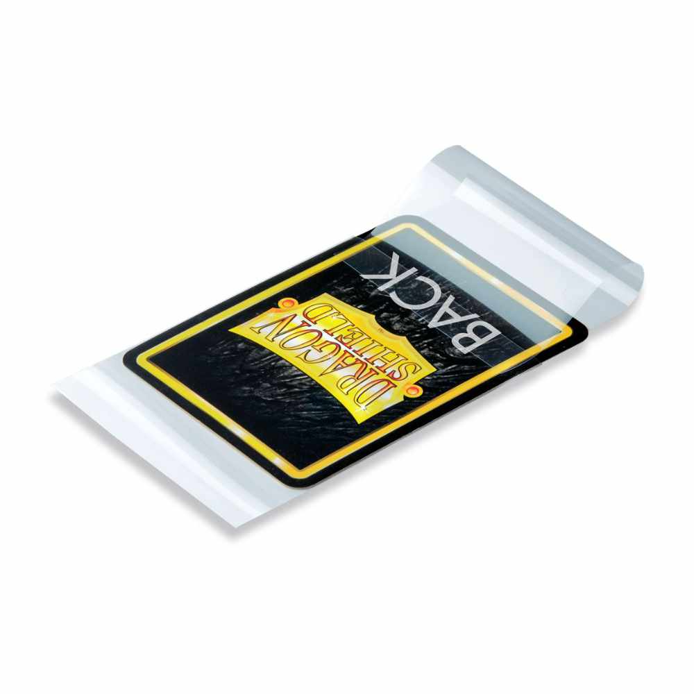 Dragon Shield: Perfect Fit Inner Sleeves – Sealable – Clear/Clear (100)