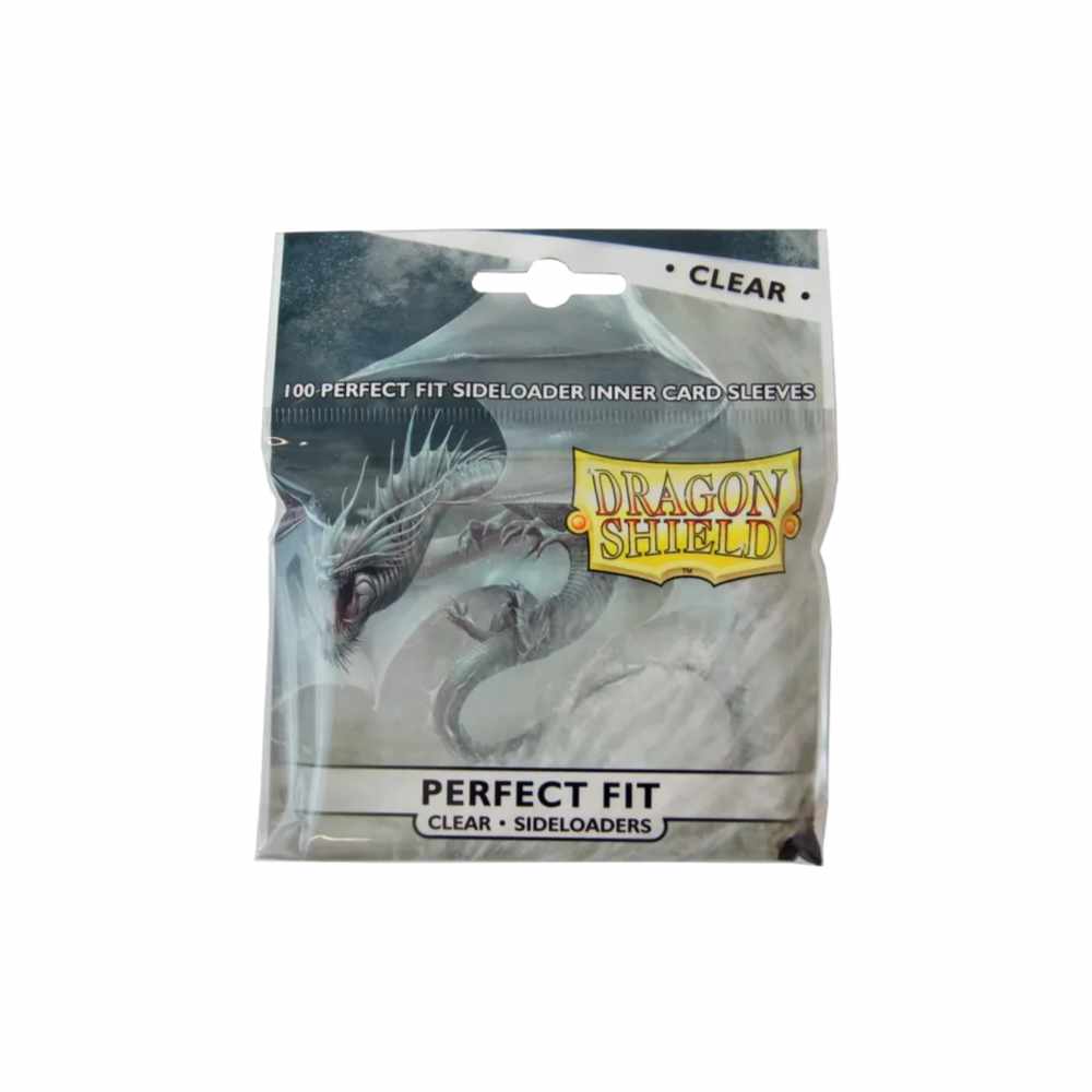 Dragon Shield: Perfect Fit Inner Sleeves – Sideloader – Clear (100)