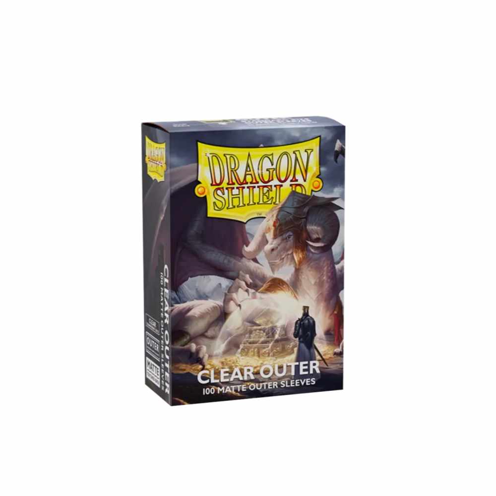 Dragon Shield: Clear - Matte Outer Sleeves (100)