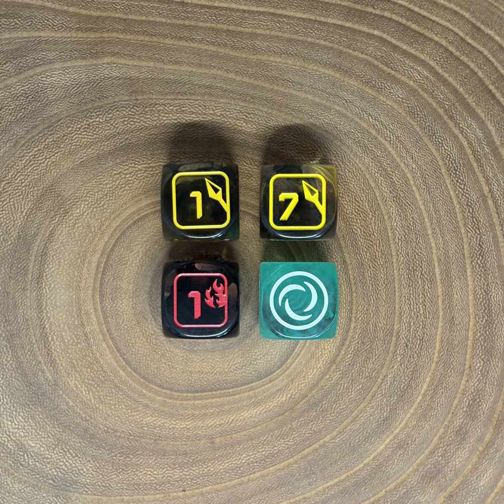 Würfel 4er Set