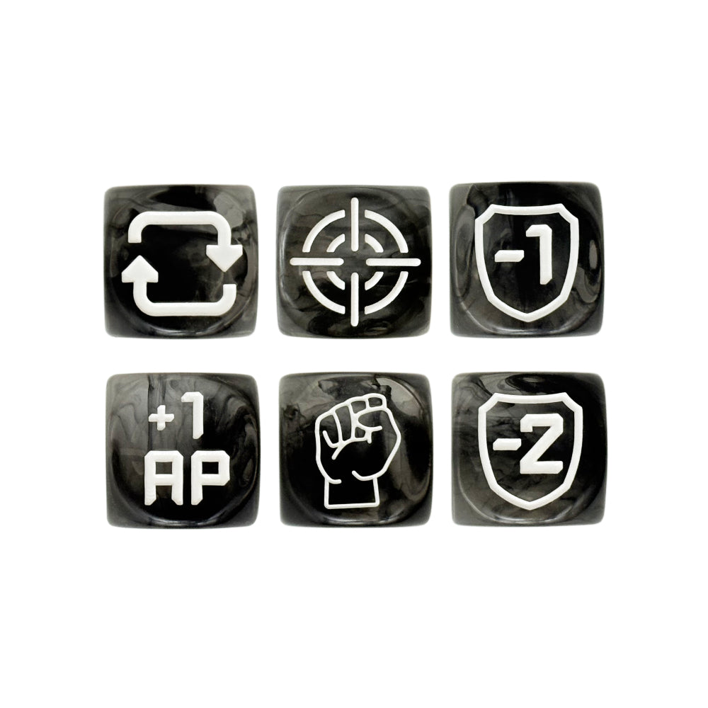 Status Würfel 4er Set