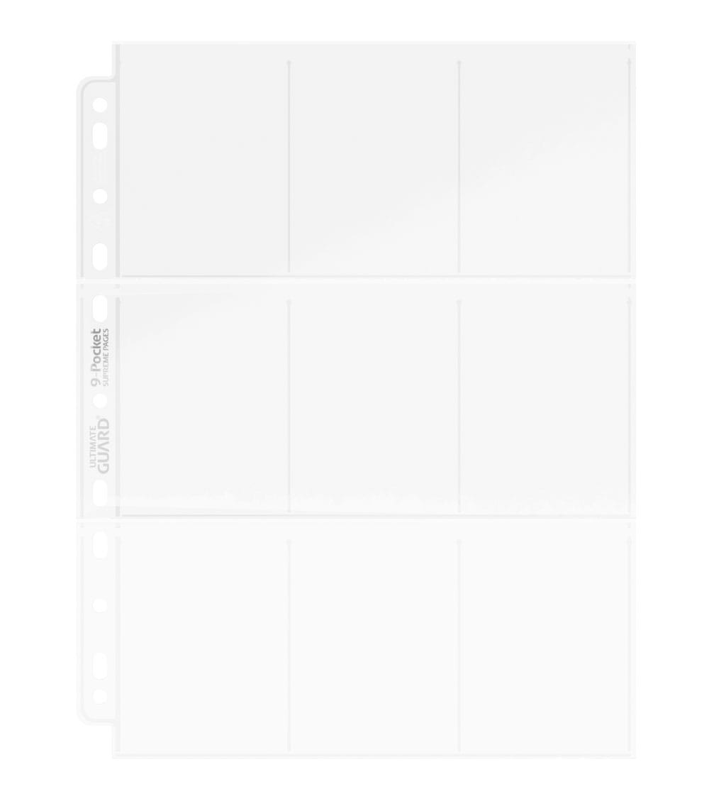 Ultimate Guard folderpages 9-Pocket Pages (100 Stk.)