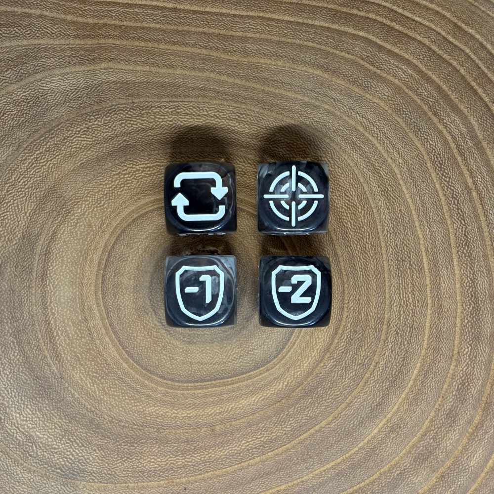 status dice set of 4