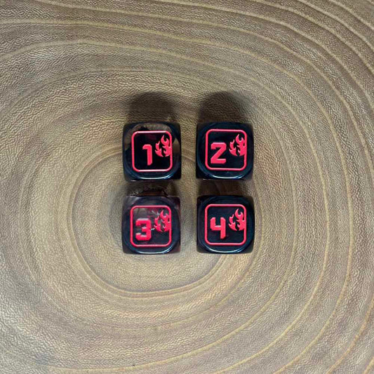 Arcane Dmg Würfel 4er Set