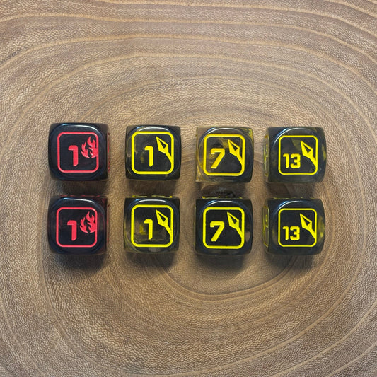 DMG dice set of 8