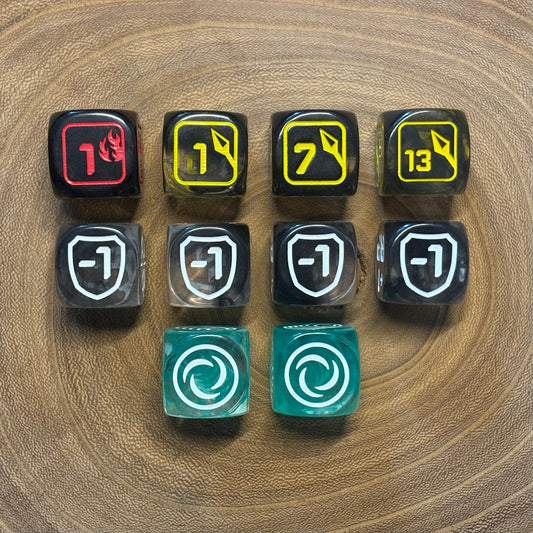 mixed dice set of 10