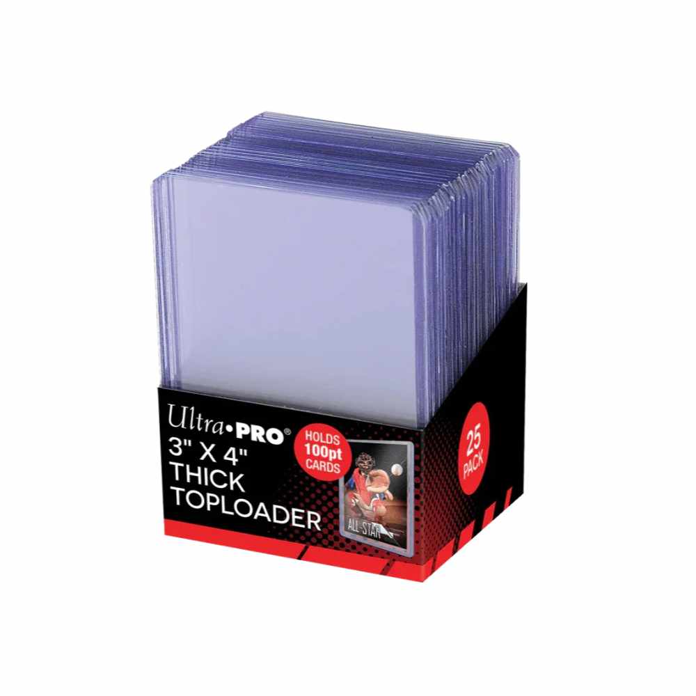 Ultra Pro - Regular Toploader Thick 100pt (25er Pack)