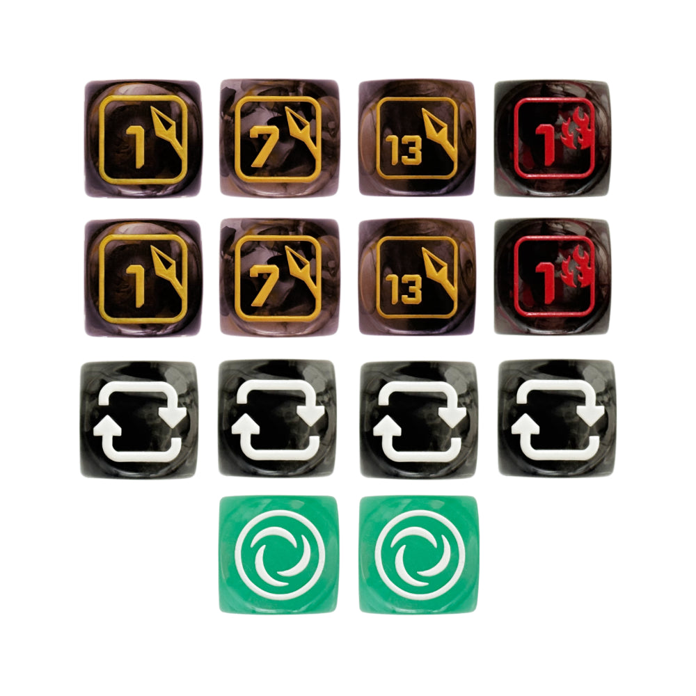 All for One Würfel 14er Set